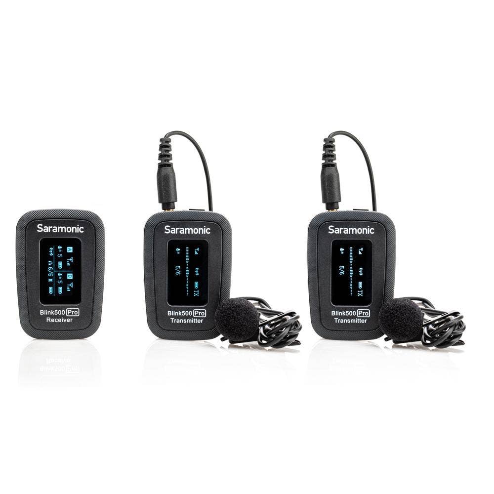 Saramonic Blink 500 Pro B2 2-Person Wireless Omni Lav Microphone System 2.4GHz Black - additional product view