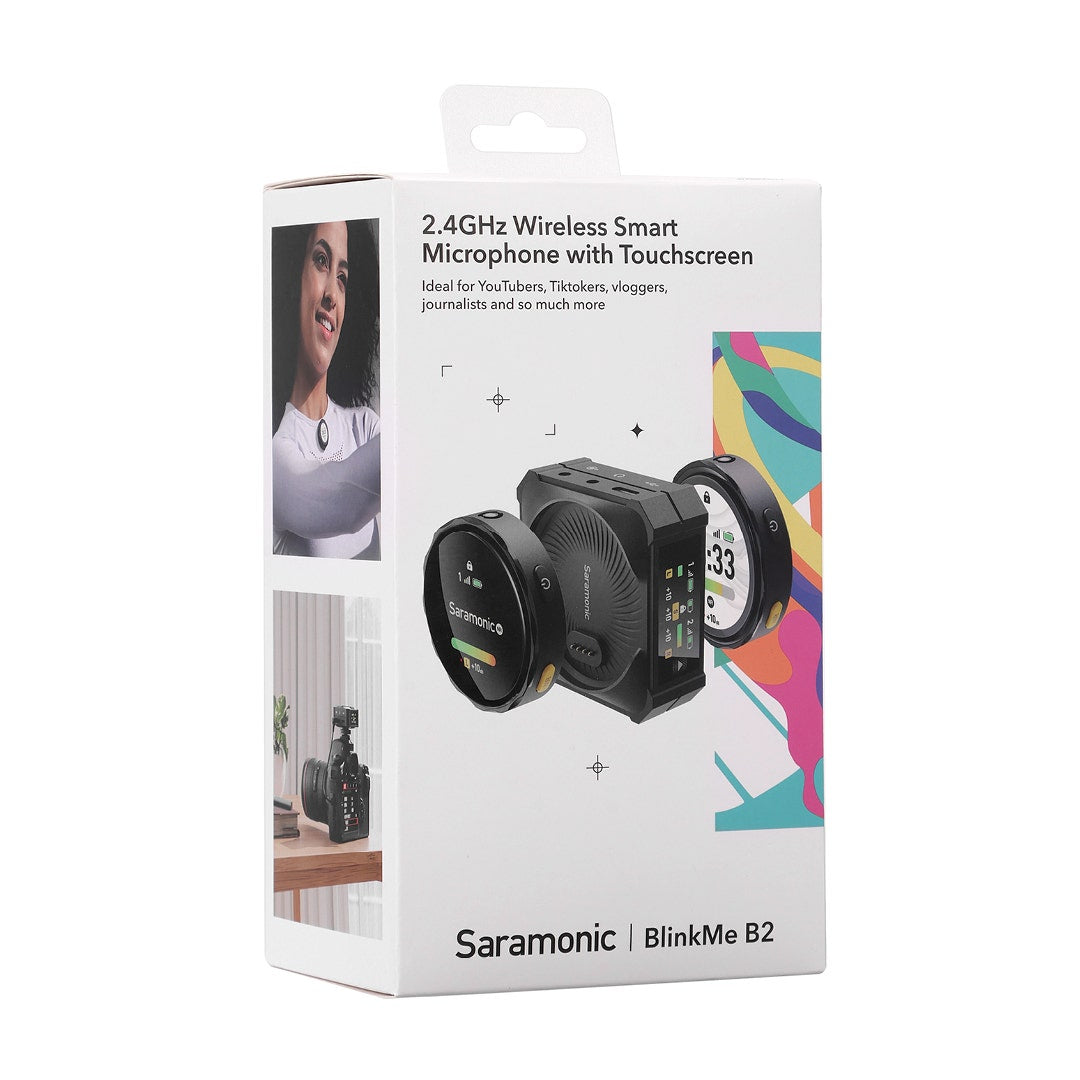 Saramonic BlinkMe-B2 2.4 GHz Wireless Smart Microphone with Touchscreen - additional product view