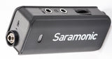 Saramonic LavMic audio mixer with lavalier microphone