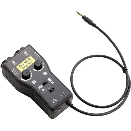 Saramonic SmartRig+ 2-channel XLR audio mixer