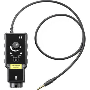 Saramonic SmartRig II XLR mic and guitar adapter with phantom power preamp