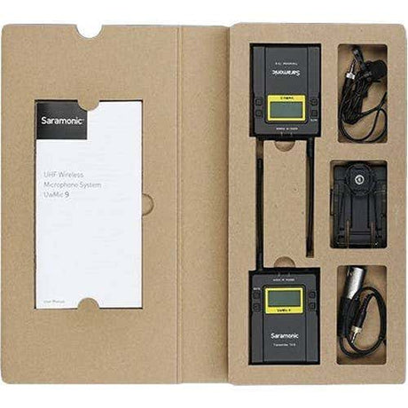 Saramonic UwMic9 Wireless Omni Lavalier Microphone System (TX9+RX9) - additional product view