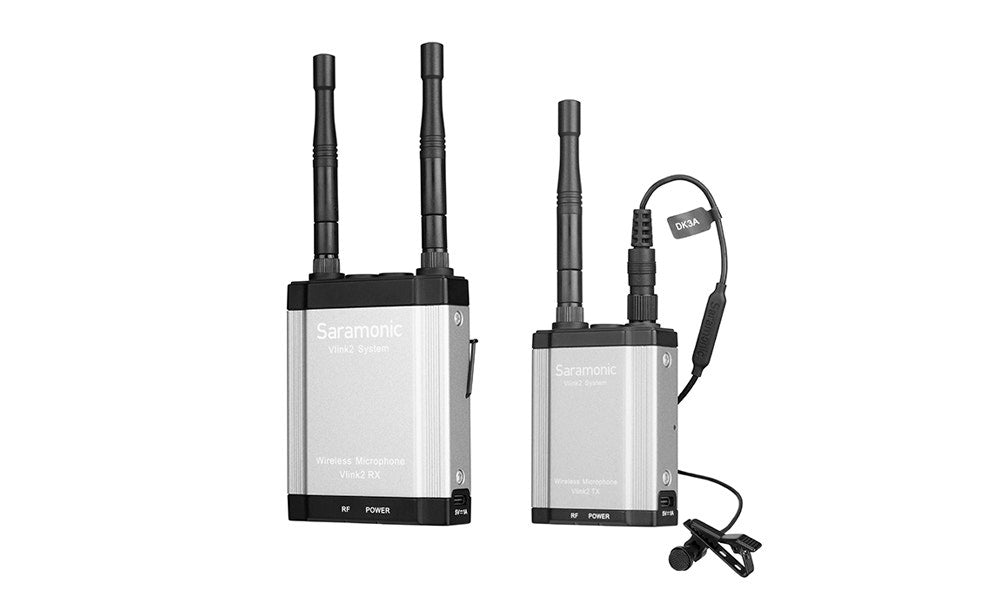 Saramonic Vlink2 Kit1 2.4 GHz wireless microphone and two-way communication system