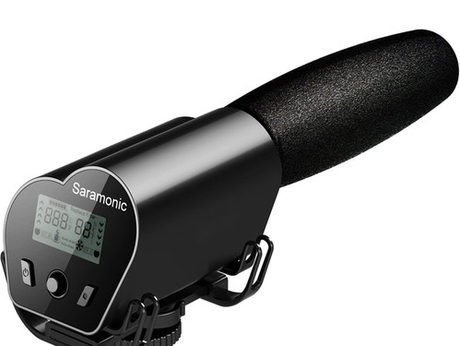 Saramonic Vmic Recorder Microphone w/LCD Monitor for DSLR Camera/Camcorders - additional product view