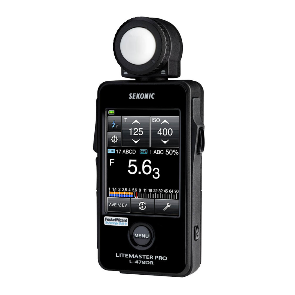 Sekonic LiteMaster Pro L-478DR Light Meter - Pocketwizard - additional product view