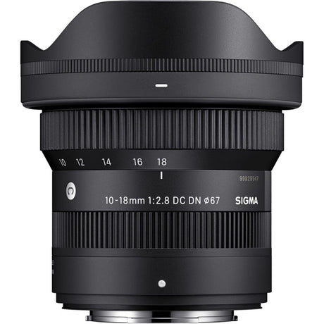 Sigma 10-18mm f/2.8 DC DN Contemporary lens, Fujifilm X