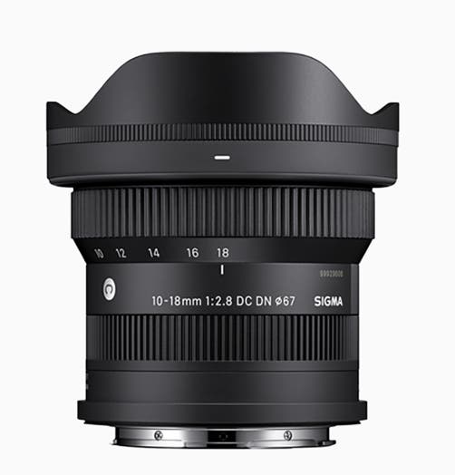 Sigma 10-18mm f/2.8 DC DN Contemporary lens for Sony E