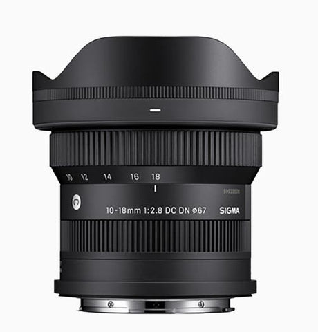 Sigma 10-18mm f/2.8 DC DN Contemporary lens for Sony E