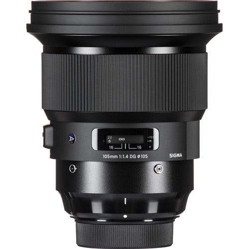 Sigma 105mm f/1.4 DG HSM Art Series medium telephoto lens, Canon EF mount