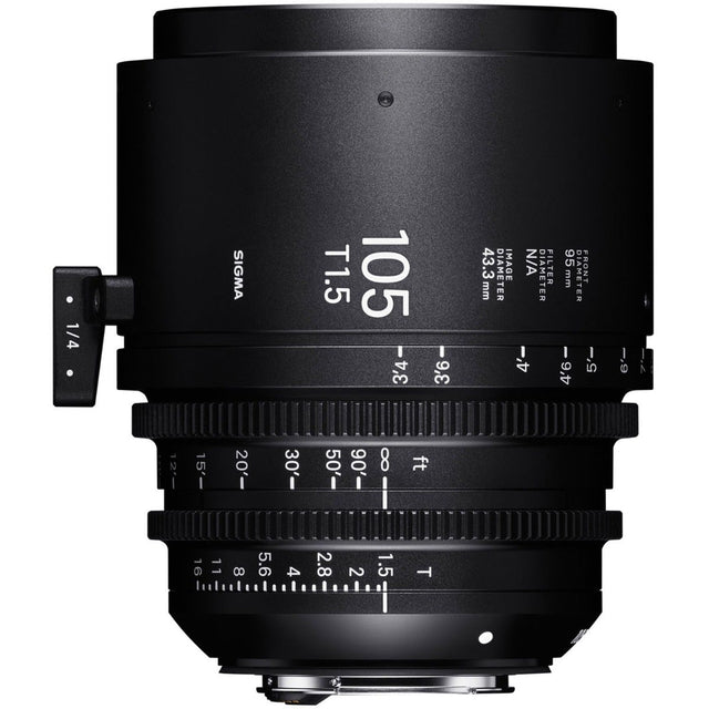 Sigma 105mm T1.5 CINE lens, Canon EF mount