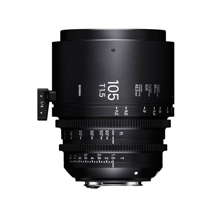 Sigma 105mm T1.5 CINE lens, Sony E mount