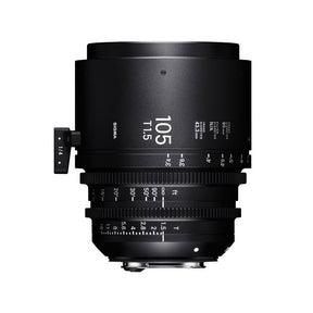 Sigma 105mm T1.5 CINE lens, Sony E mount