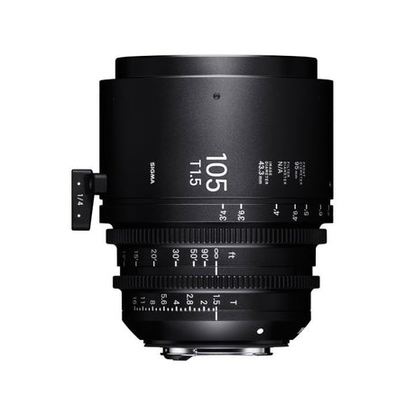 Sigma 105mm T1.5 CINE lens, Sony E mount