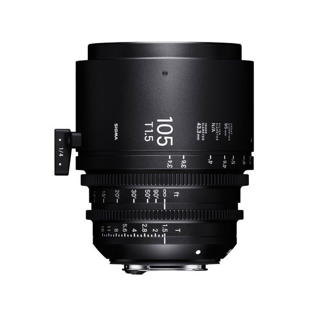Sigma 105mm T1.5 CINE lens, Sony E mount