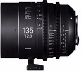 Sigma 135mm T2 CINE lens for Arri PL mount