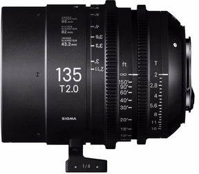 Sigma 135mm T2 CINE lens for Arri PL mount