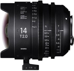 Sigma 14mm T2 CINE lens for Canon EF mount