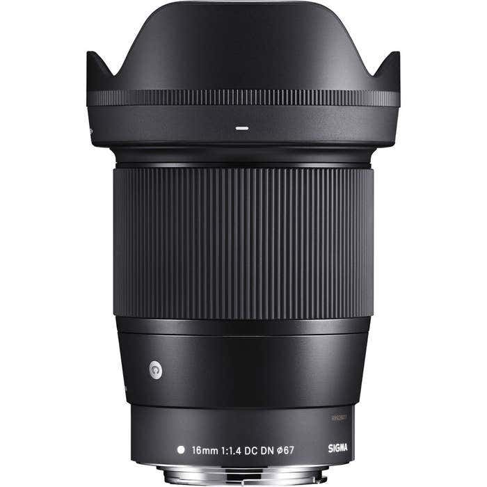 Sigma 16mm f/1.4 DC DN Contemporary wide angle prime lens, Canon EF-M mount