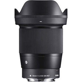 Sigma 16mm f/1.4 DC DN Contemporary wide angle prime lens, Canon EF-M mount
