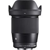 Sigma 16mm f/1.4 DC DN Contemporary Lens - Micro Four Thirds - additional product view