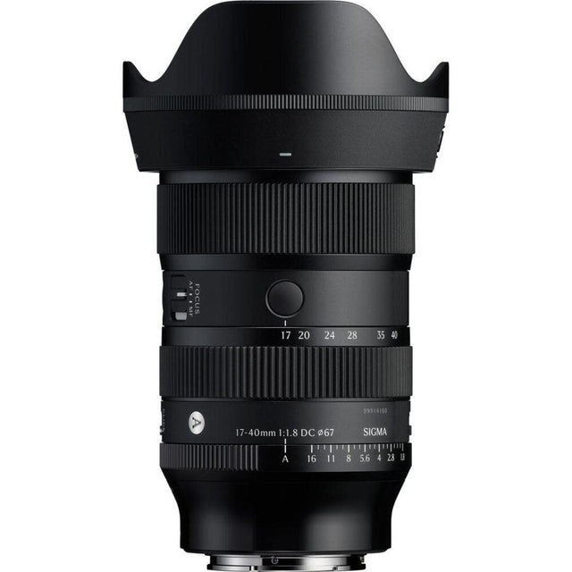 Sigma 17-40mm f/1.8 DC Art lens, Sony E mount