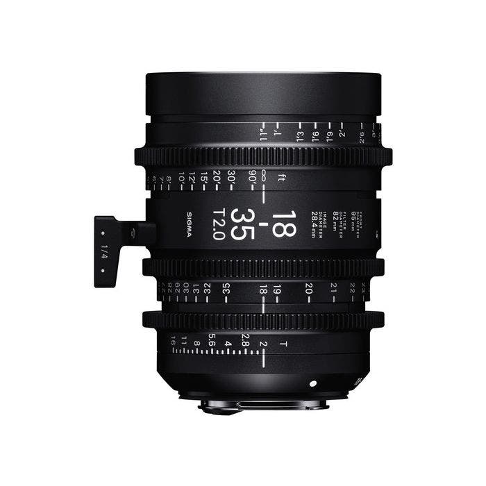Sigma 18-35mm T2 CINE lens, Canon EF mount