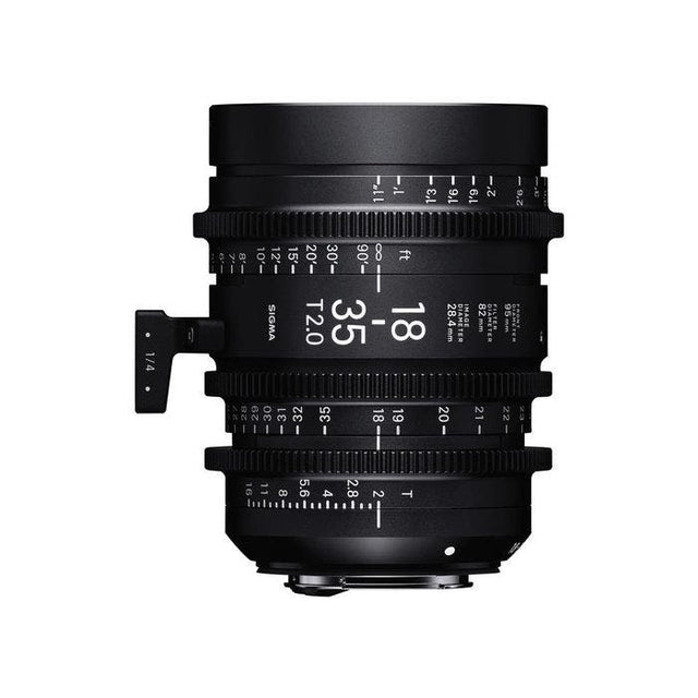 Sigma 18-35mm T2 CINE lens, Canon EF mount