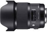 Sigma 20mm f/1.4 DG HSM Art Series lens, Nikon F mount