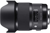 Sigma 20mm f/1.4 DG HSM Art Series lens for Sony E mount