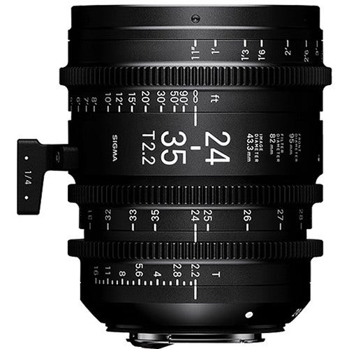 Sigma 24-35mm T2.2 CINE cine prime lens, Canon EF mount