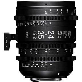 Sigma 24-35mm T2.2 CINE cine prime lens, Canon EF mount