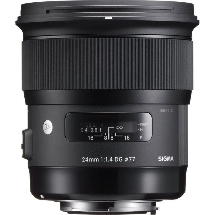 Sigma 24mm f/1.4 DG HSM Art Series Lens - Nikon - additional product view