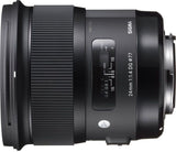 Sigma 24mm f/1.4 DG HSM Art Series lens, Nikon F mount