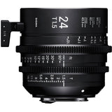 Sigma 24mm T1.5 CINE cine prime lens, Sony E mount