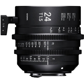 Sigma 24mm T1.5 CINE cine prime lens, Sony E mount
