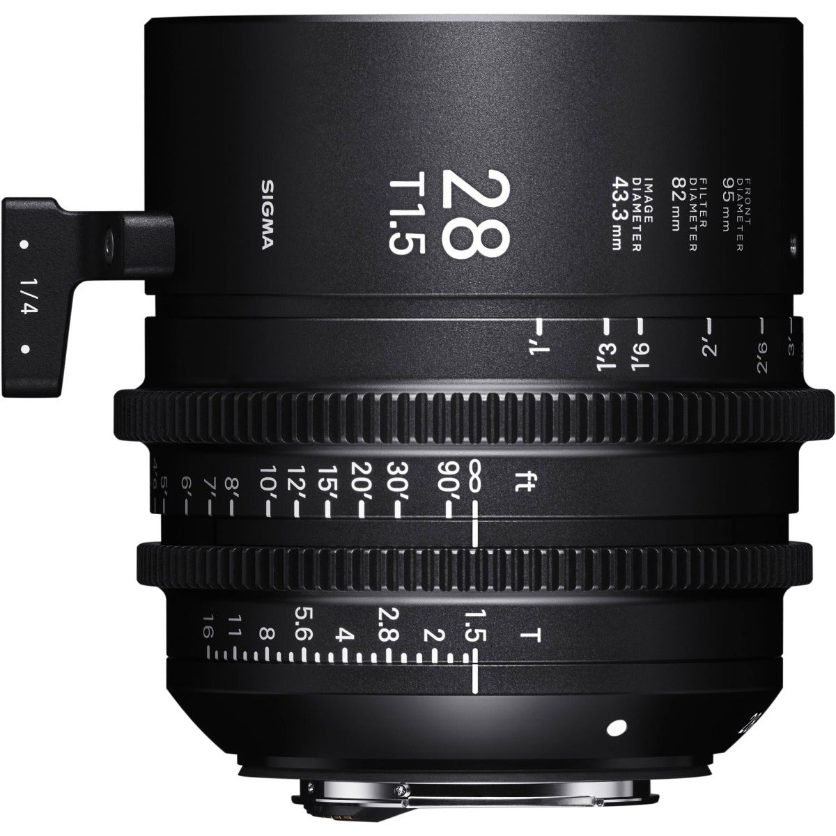Sigma 28mm T1.5 CINE lens, Canon EF mount