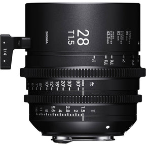 Sigma 28mm T1.5 CINE lens, Canon EF mount