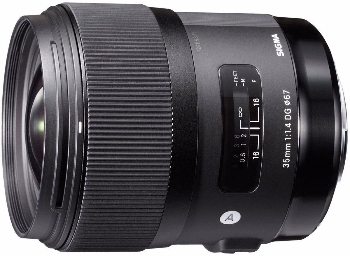 Sigma 35mm f/1.4 DG HSM Art Series lens, Pentax K mount
