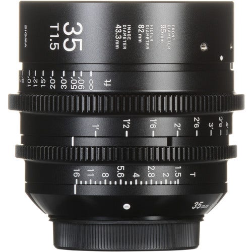Sigma 35mm T1.5 CINE Lens - Canon EF - additional product view