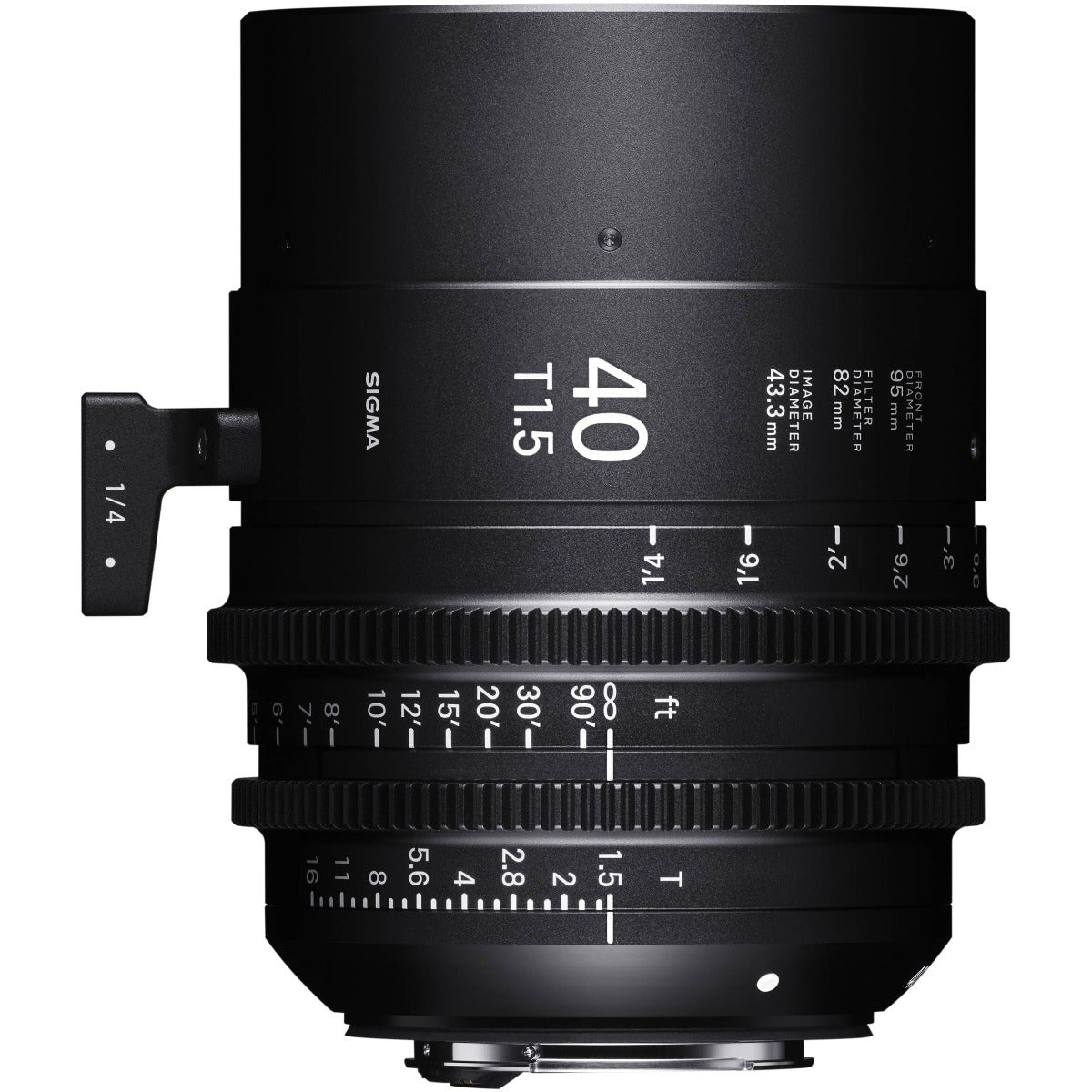 Sigma 40mm T1.5 CINE lens, Canon EF mount