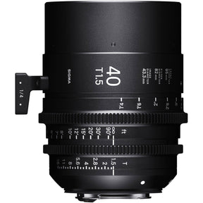 Sigma 40mm T1.5 CINE lens, Canon EF mount