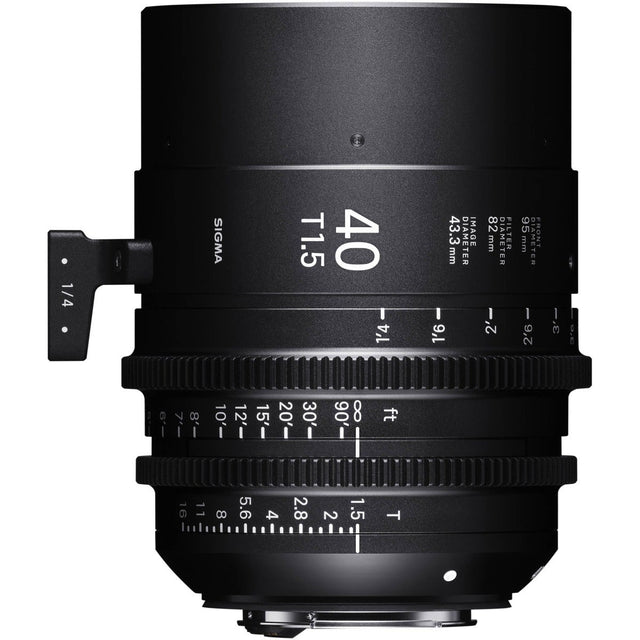 Sigma 40mm T1.5 CINE lens, Canon EF mount