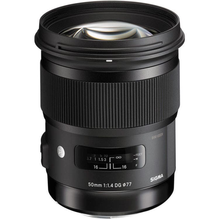 Sigma 50mm f/1.4 DG HSM Art Series Lens - Nikon - additional product view