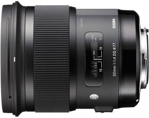 Sigma 50mm f/1.4 DG HSM Art Series lens, Sony A mount