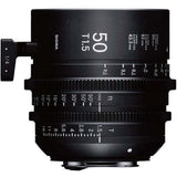 Sigma 50mm T1.5 CINE cine prime lens, Canon EF mount
