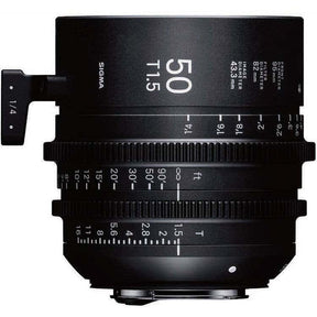 Sigma 50mm T1.5 CINE cine prime lens, Canon EF mount