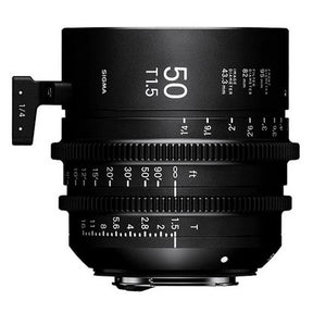 Sigma 50mm T1.5 CINE cine prime lens, Sony E mount