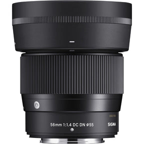 Sigma 56mm f/1.4 DC DN Contemporary Lens with Fujifilm X mount.