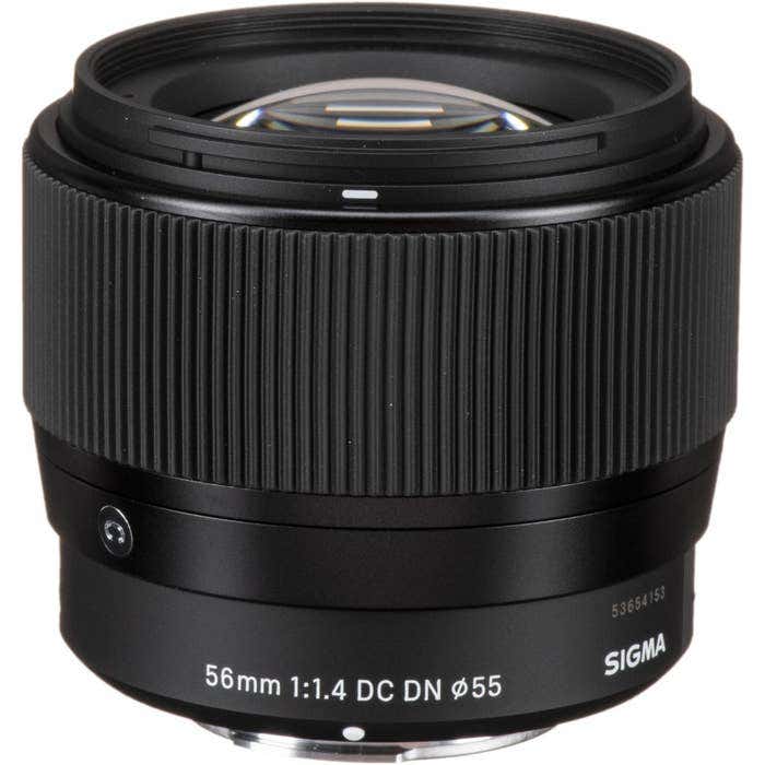 Sigma 56mm f/1.4 DC DN Contemporary standard prime lens, Micro Four Thirds mount