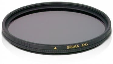 Sigma 62mm EX DG circular polarising filter.
